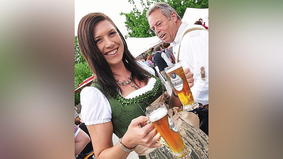 Verschiedene Biere stehen beim Festival zur Auswahl. Verschiedene Biere stehen beim Festival zur Auswahl.