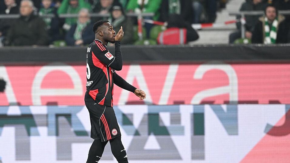 Brachte die Frankfurter mit seinem ersten Bundesliga-Treffer in F&uuml;hrung: Arnaud Kalimuendo