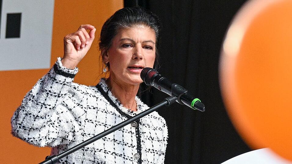 BSW-Gr&uuml;nderin Wagenknecht sieht in der Wahl eines AfD-Landtagspr&auml;sidenten eine parlamentarische Normalit&auml;t. (Archivbild)