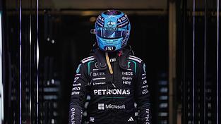 George Russell erhöht den Druck auf seinen Mercedes-Teamkollegen. George Russell erhöht den Druck auf seinen Mercedes-Teamkollegen.