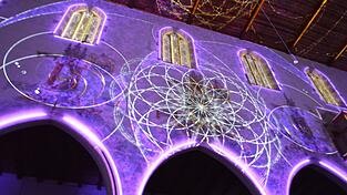 Eindr&uuml;cke der Lichtershow