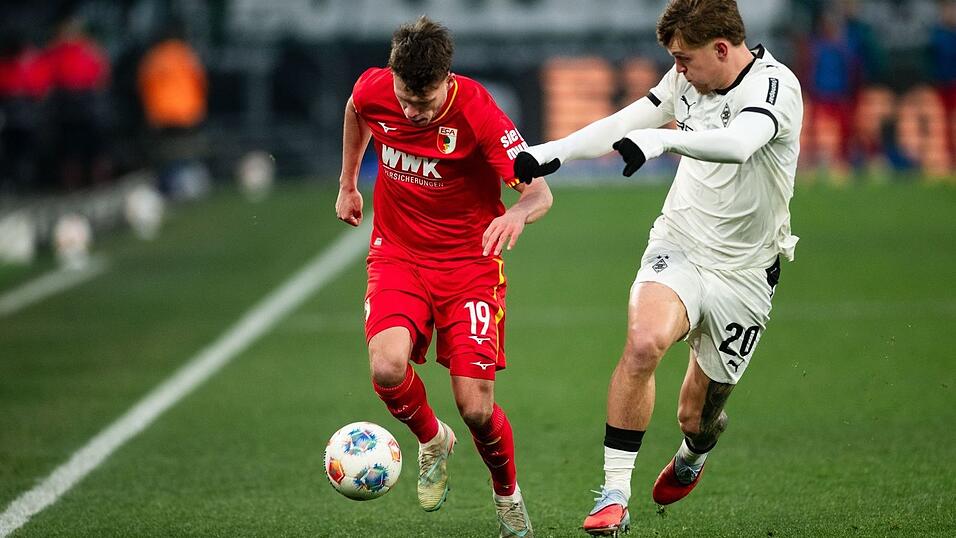 Augsburg konnte sich nur selten durchsetzen.