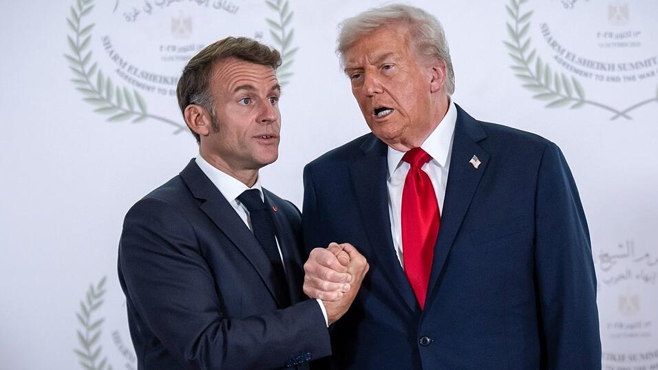Trump droht: Sollte Frankreich dem &laquo;Friedensrat&raquo; nicht beitreten, k&ouml;nnte es hohe Z&ouml;lle geben. (Archivbild)