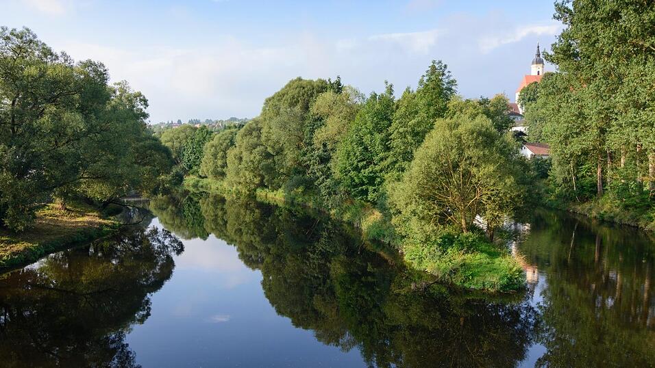 In Viechtach liegt der Fokus der Landesgartenschau auf dem Gel&auml;nde rund um den Schwarzen Regen.
