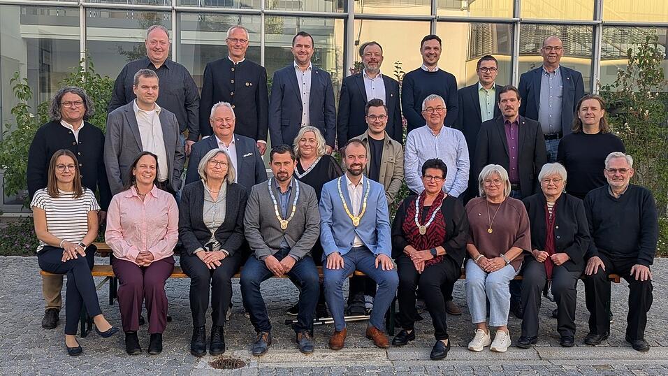 Der neue Marktgemeinderat von Altdorf.