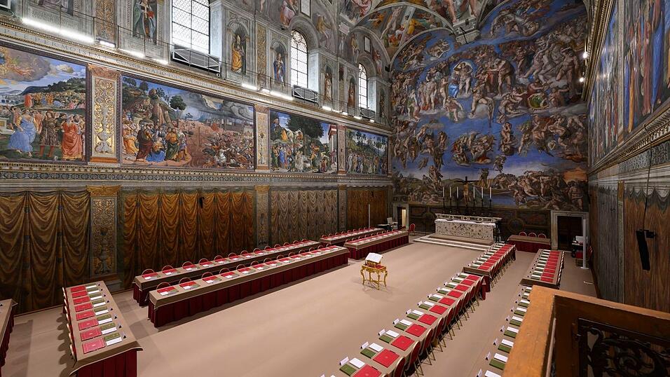 In der Sixtinischen Kapelle entscheidet sich in den nächsten Tagen, wer neuer Papst wird.