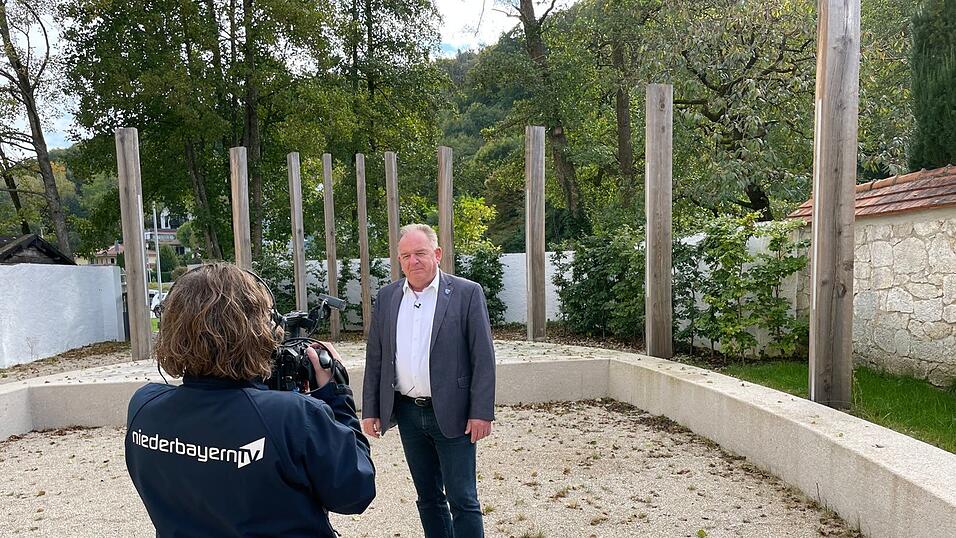 Der Alte Friedhof in Saal an der Donau.