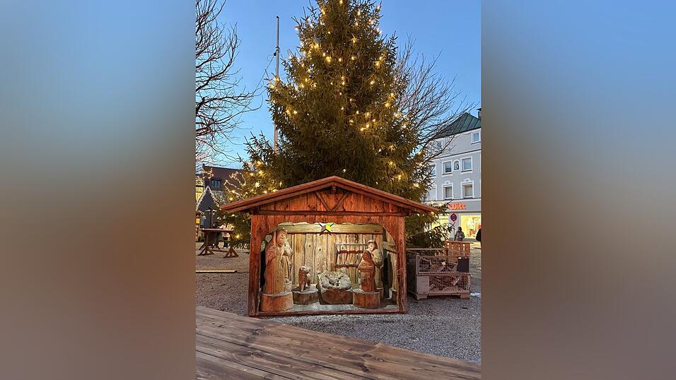 Diese Krippe hat in Viechtach Tradition
