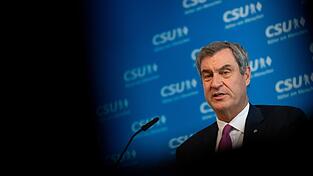 CSU-Chef Markus S&ouml;der fordert Kompromissbereitschaft von allen Seiten.