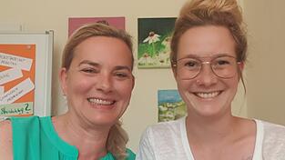 Christiane Mendler-Härtl (links) und Stephanie Schurz haben täglich mit Opfern von sexueller Gewalt zu tun.