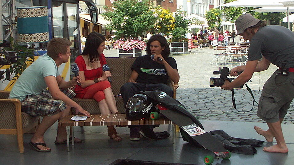 Blick hinter die Kulissen bei on3-südwild. (Foto: Meike Weinzierl) Blick hinter die Kulissen bei on3-südwild. (Foto: Meike Weinzierl)