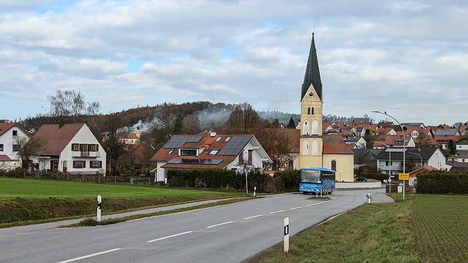 Bilder zum Brand in Mirskofen Bilder zum Brand in Mirskofen