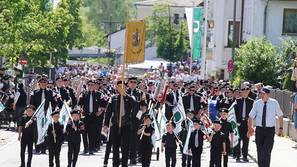 Das war der Bierzelteinzug am Pfingstsamstag in Bad K&ouml;tzting.