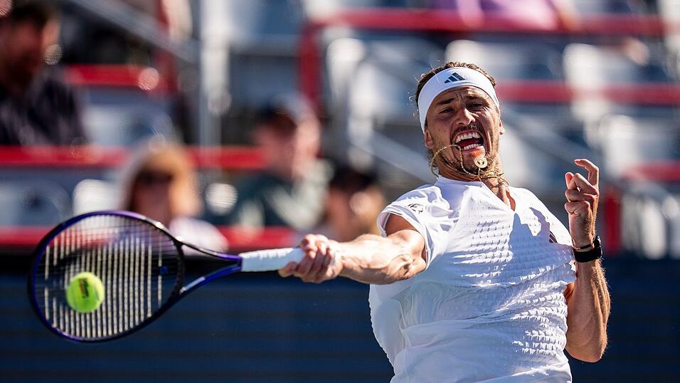 Zverev hatte in Cincinnati auch in der zweiten Partie keinen guten Beginn. (Archivbild) Zverev hatte in Cincinnati auch in der zweiten Partie keinen guten Beginn. (Archivbild)