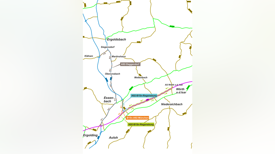 Die beiden Fahrbeziehungen M&uuml;nchen-Regensburg und Regensburg-Deggendorf werden gegen Jahresende ge&ouml;ffnet.