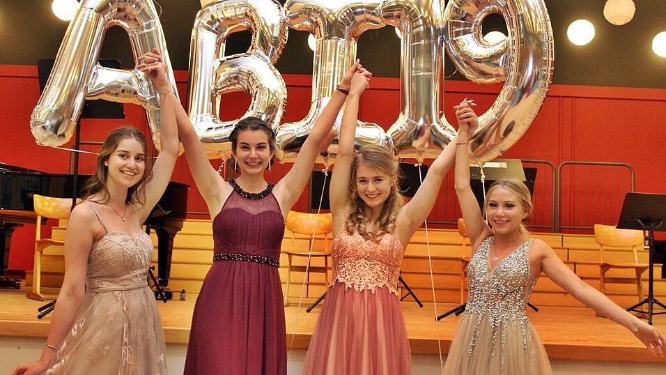 Beste Stimmung auf der Abifeier des Gymnasiums Seligenthal.