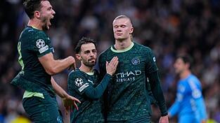 Superstar Erling Haaland vergrößert die Sorgen von Real-Trainer Xabi Alonso. Superstar Erling Haaland vergrößert die Sorgen von Real-Trainer Xabi Alonso.