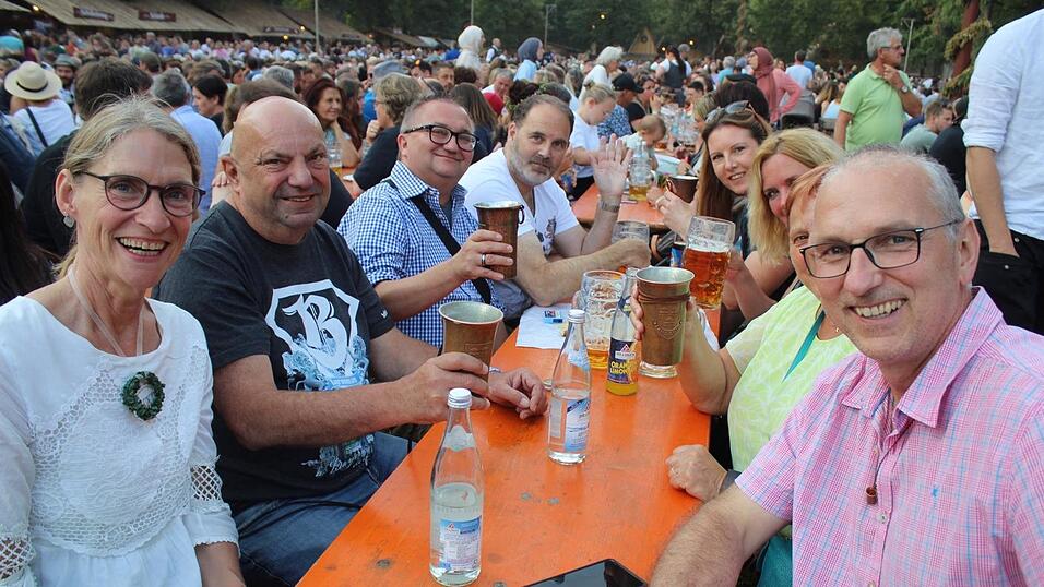 Der Zehrplatz war am Samstag, 22. Juli, gut besucht.
