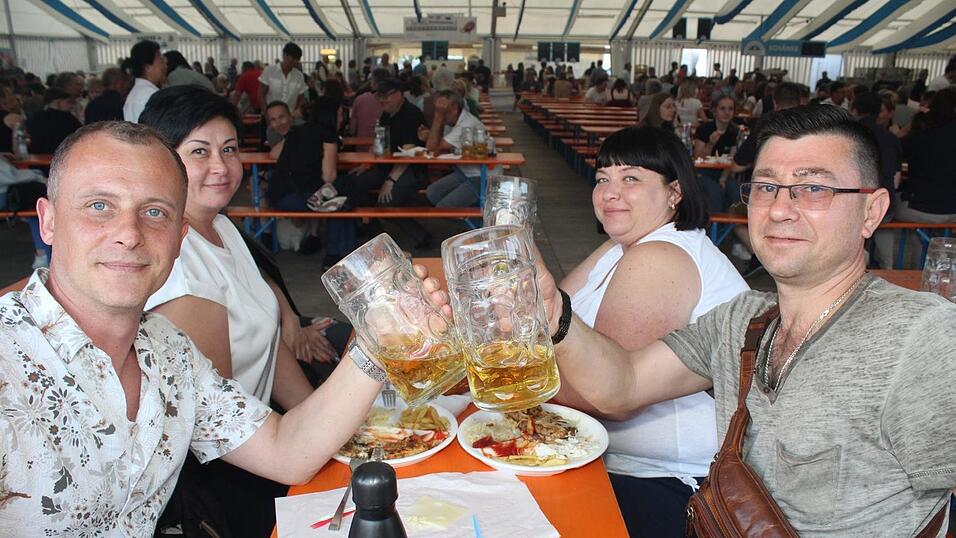 Zur Musik von Headless wurde ausgelassen gefeiert.