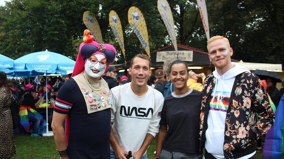 In Landshut fand am Samstag der Christopher Street Day statt.