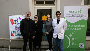 Richard Eagan (von links), Nicole Donhauser, L&uuml;tiye Tuna und Harald B&ouml;hm vom Vorstand.