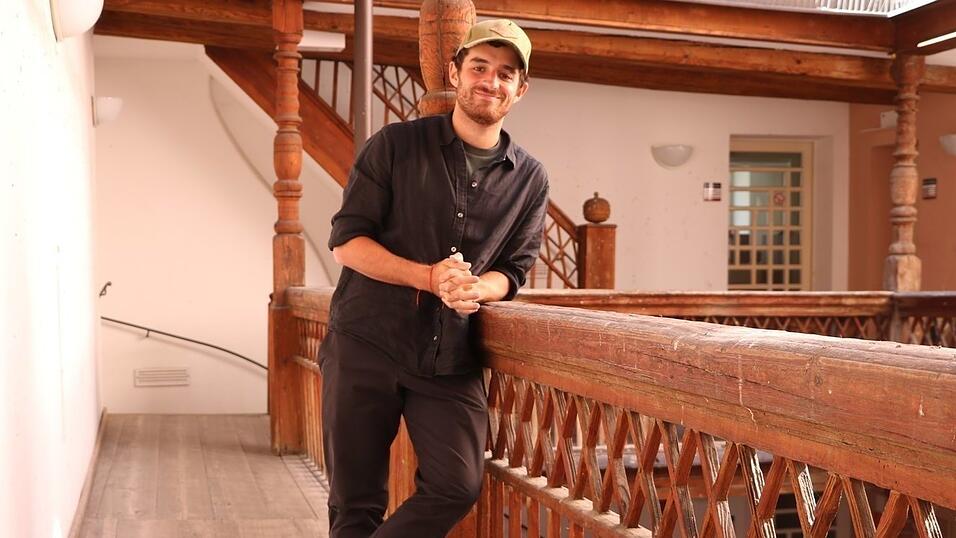 Jo&atilde;o Londres ist f&uuml;r seinen Besuch &uuml;ber elf Stunden aus Rio de Janeiro angereist.