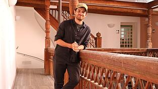 Jo&atilde;o Londres ist f&uuml;r seinen Besuch &uuml;ber elf Stunden aus Rio de Janeiro angereist.