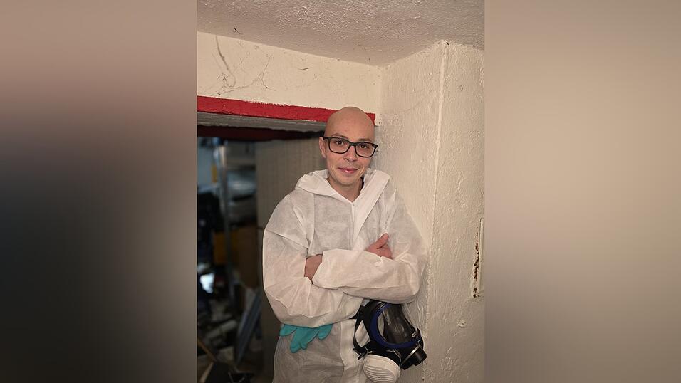 Sven Langes Beruf ist es, penibel auf Sauberkeit zu achten.