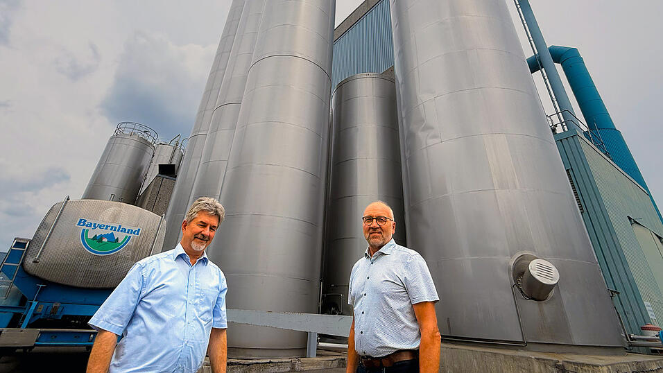 Stefan Bohle (l.) ist der Geschäftsführer von Bayernland, Markus Götz ist der Vorstandsvorsitzende. Stefan Bohle (l.) ist der Geschäftsführer von Bayernland, Markus Götz ist der Vorstandsvorsitzende.