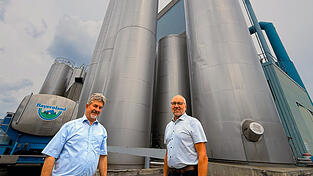 Stefan Bohle (l.) ist der Geschäftsführer von Bayernland, Markus Götz ist der Vorstandsvorsitzende. Stefan Bohle (l.) ist der Geschäftsführer von Bayernland, Markus Götz ist der Vorstandsvorsitzende.