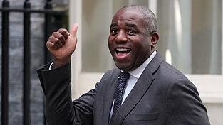 David Lammy spricht in einem Interview &uuml;ber die Regierungskrise. (Archivbild)