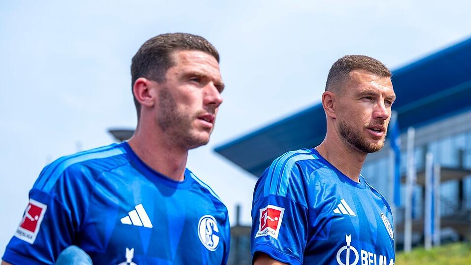 Zwei Hoffnungsträger: Robin Gosens (l) und Edin Dzeko. (Archivbild) Zwei Hoffnungsträger: Robin Gosens (l) und Edin Dzeko. (Archivbild)
