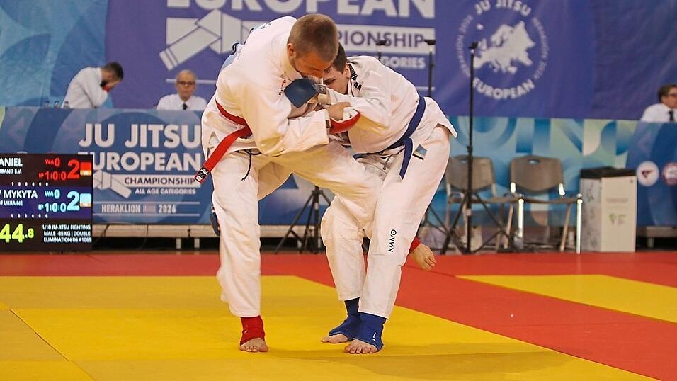 Daniel Hartock im Kampf