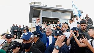 Der israelische Polizeiminister Itamar Ben-Gvir provozierte schon öfter. (Archivbild) Der israelische Polizeiminister Itamar Ben-Gvir provozierte schon öfter. (Archivbild)