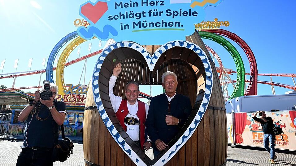 Die Stadt wirbt auch auf dem Oktoberfest um Zustimmung zu ihrer Olympiabewerbung - zum Ärger der Gegner (Archivbild).