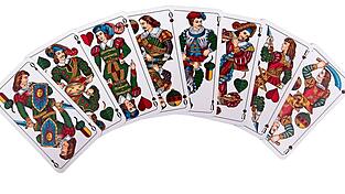 Der &bdquo;Sie&ldquo; &ndash; das perfekte Blatt: Vier Ober, Vier Unter auf der Hand &ndash; viele Spieler bekommen das perfekte Blatt nie in ihrem Leben auf die Hand. Bei 1 : 10.518.300 liegt die Wahrscheinlichkeit dafür. Ein Schafkopfer müsste der Wahrscheinlichkeit nach für einen &bdquo;Sie&ldquo; 288 Jahre lang (bei einem Abend von 100 Spielen) spielen.
