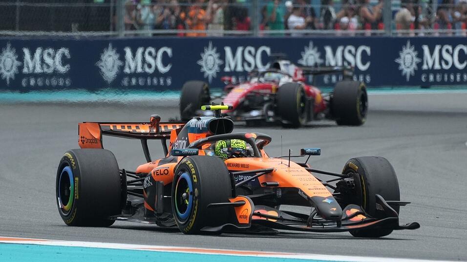 Lando Norris z&auml;hlt mit McLaren wieder zur Spitze in der Formel 1.