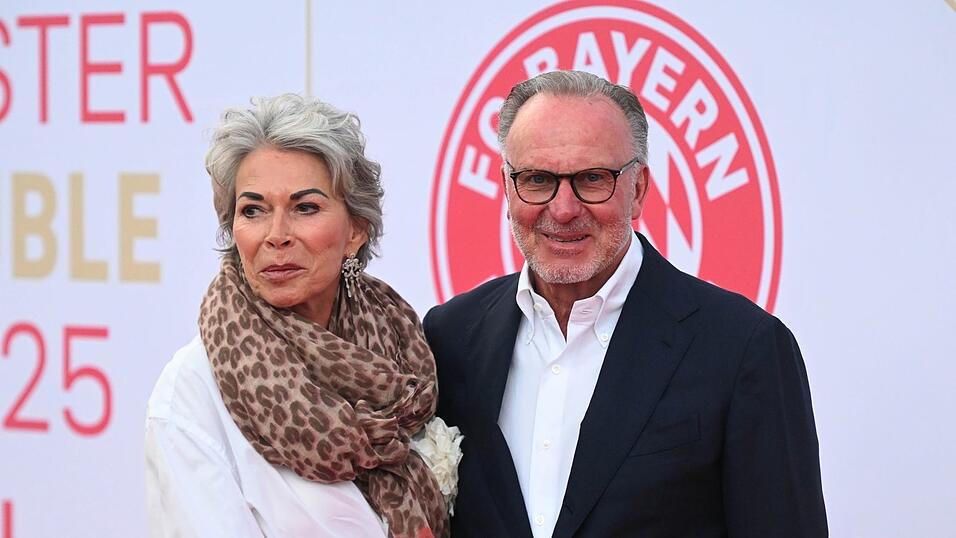 Dankte seiner Ehefrau Martina: Karl-Heinz Rummenigge.