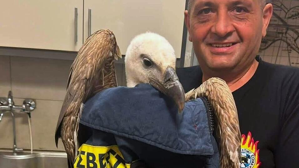 So einen Flieger hat Flughafen-Feuerwehrmann Antonis Petrakis noch nie aus der Nähe gesehen. So einen Flieger hat Flughafen-Feuerwehrmann Antonis Petrakis noch nie aus der Nähe gesehen.