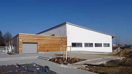 Die Halle ist fertig: Der Bau konnte ohne Mehrkosten und ohne zeitliche Verzögerung in zwei Jahren fertiggestellt werden.