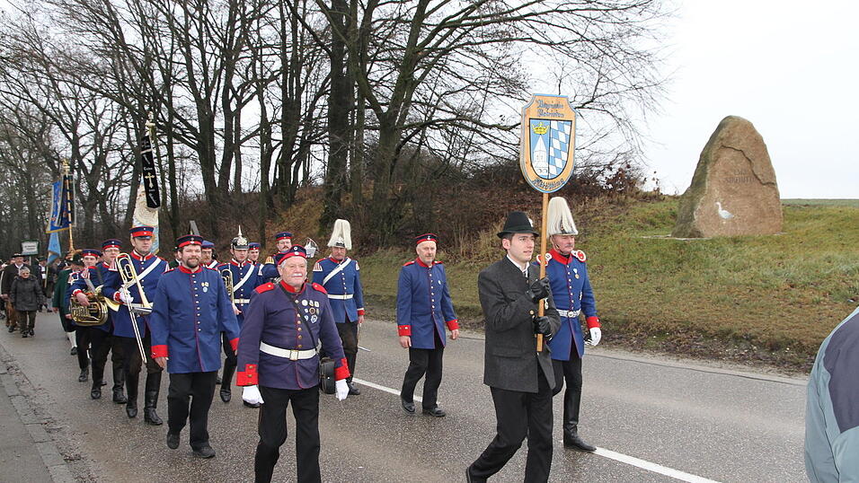 Zum 41. Mal trafen sich am Samstag Patrioten und Königstreue zum Winterpatriotentreffen. (Foto: Katharina Baumeister)