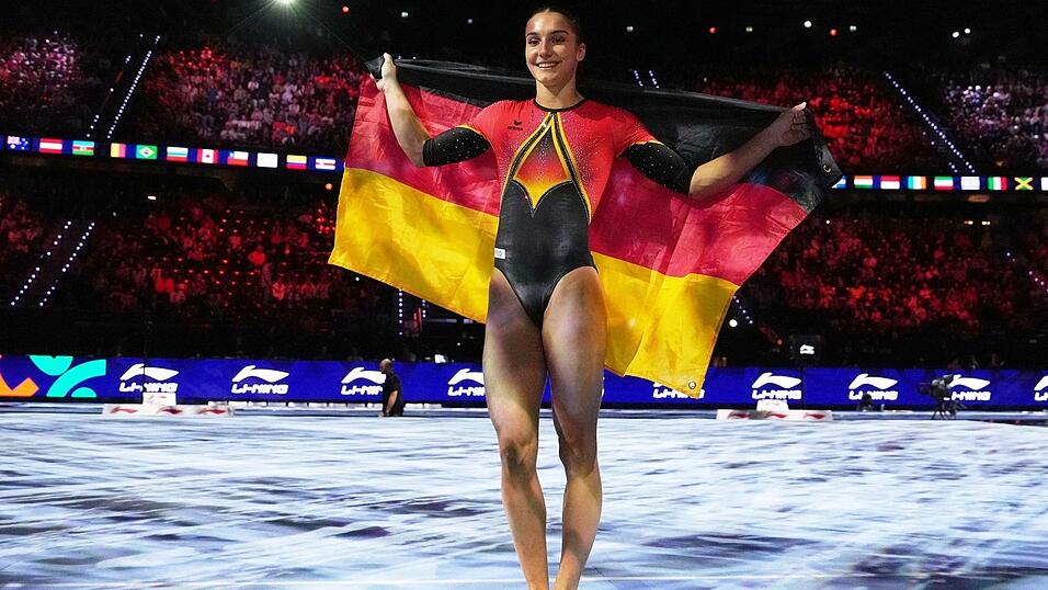 Jubel &uuml;ber WM-Silber: Helen Kevric.