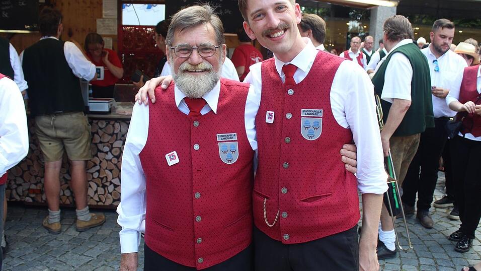 Die Bilder vom Festwochenende der Landshuter Stadtkapelle.