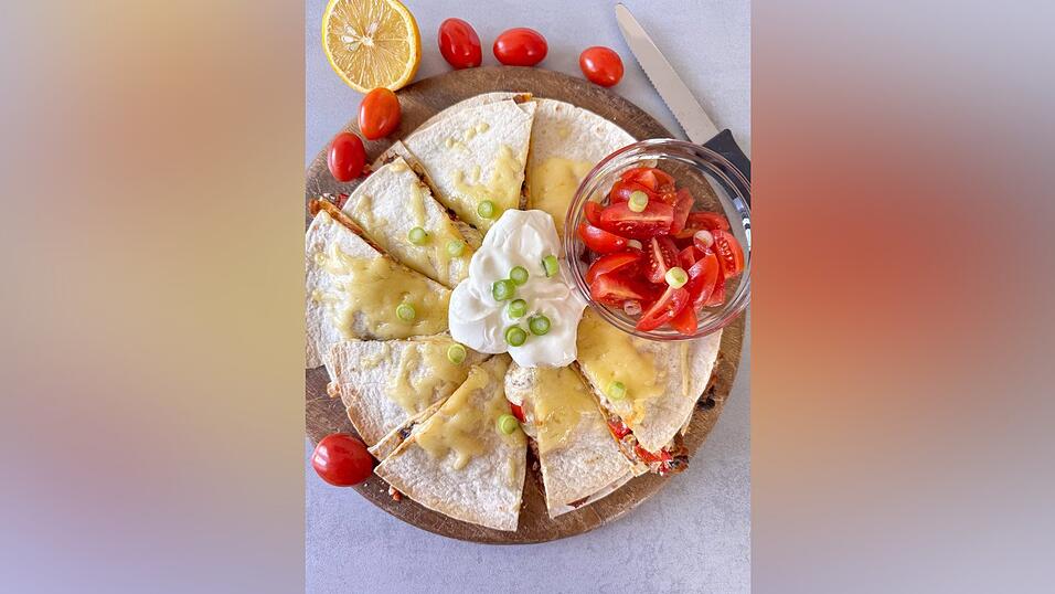 Chorizo-Süßkartoffel-Quesadilla Chorizo-Süßkartoffel-Quesadilla