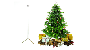 Vorher, nachher: der Keinachtsbaum. Vorher, nachher: der Keinachtsbaum.