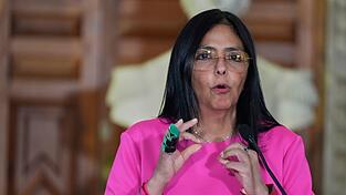 Delcy Rodríguez gilt als enge Vertraute des von den USA gefangen genommenen Präsidenten Maduro. (Archivbild) Delcy Rodríguez gilt als enge Vertraute des von den USA gefangen genommenen Präsidenten Maduro. (Archivbild)