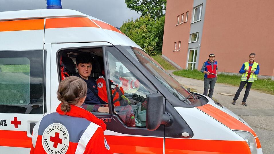 Nat&uuml;rlich war der Rettungsdienst auch mit von der Partie.