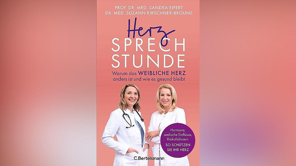 Gemeinsam mit der &Auml;rztin und Wissenschaftsjournalistin Dr. Suzann Kirschner-Brouns (r.) schrieb Professor Sandra Eifert die 'Herzsprechstunde'.