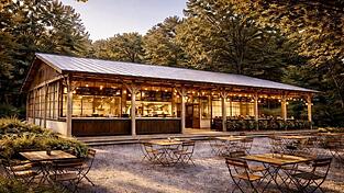 So wie auf dieser KI-generierten Darstellung soll Matthias Regners „Salettl“ in etwa aussehen. So wie auf dieser KI-generierten Darstellung soll Matthias Regners „Salettl“ in etwa aussehen.