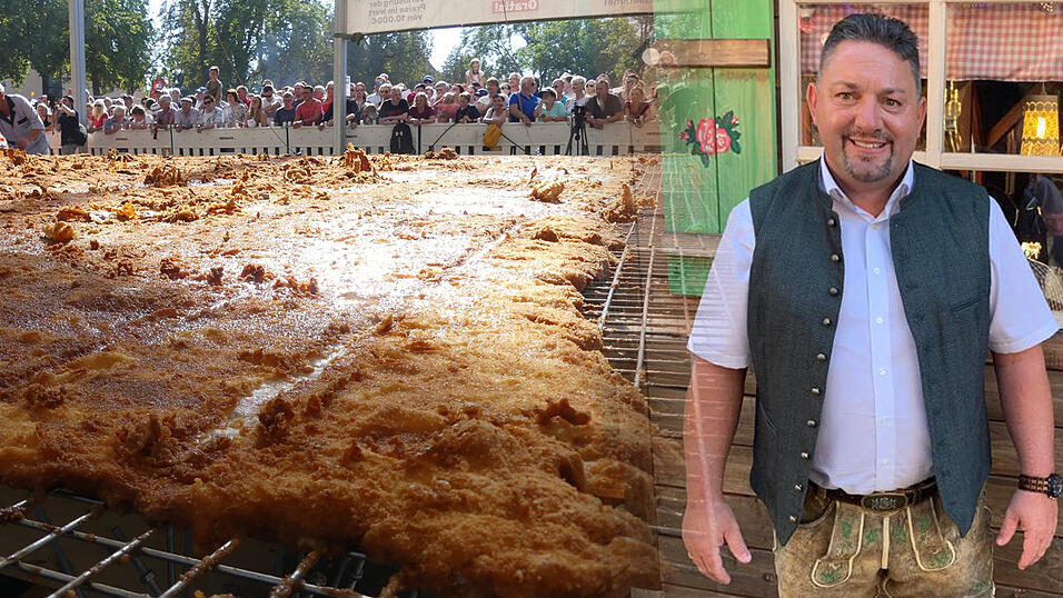 Der Mann hinter dem Schnitzel: Werner Biersack.